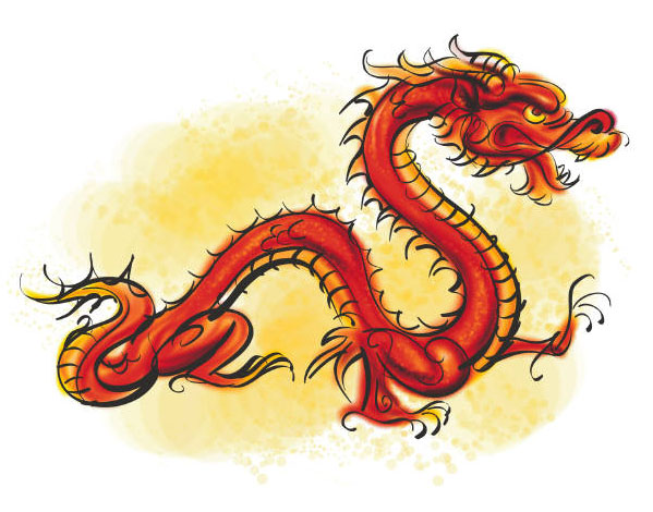 chinese new year dragon clip art - photo #12